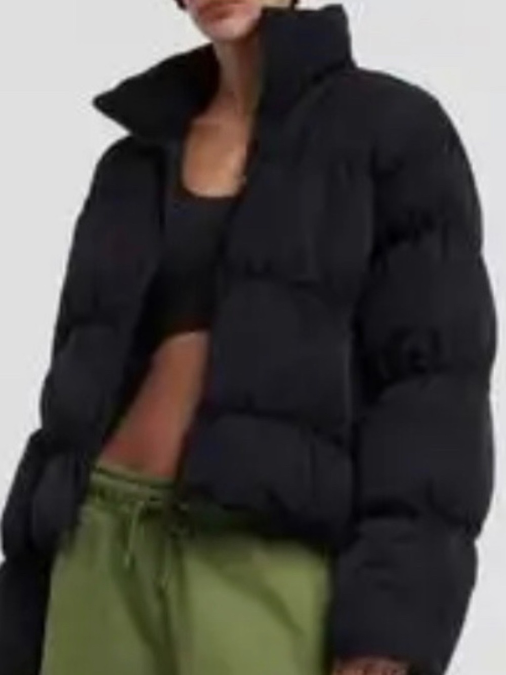 Jordan Black Puffer Jacket Women’s Medium